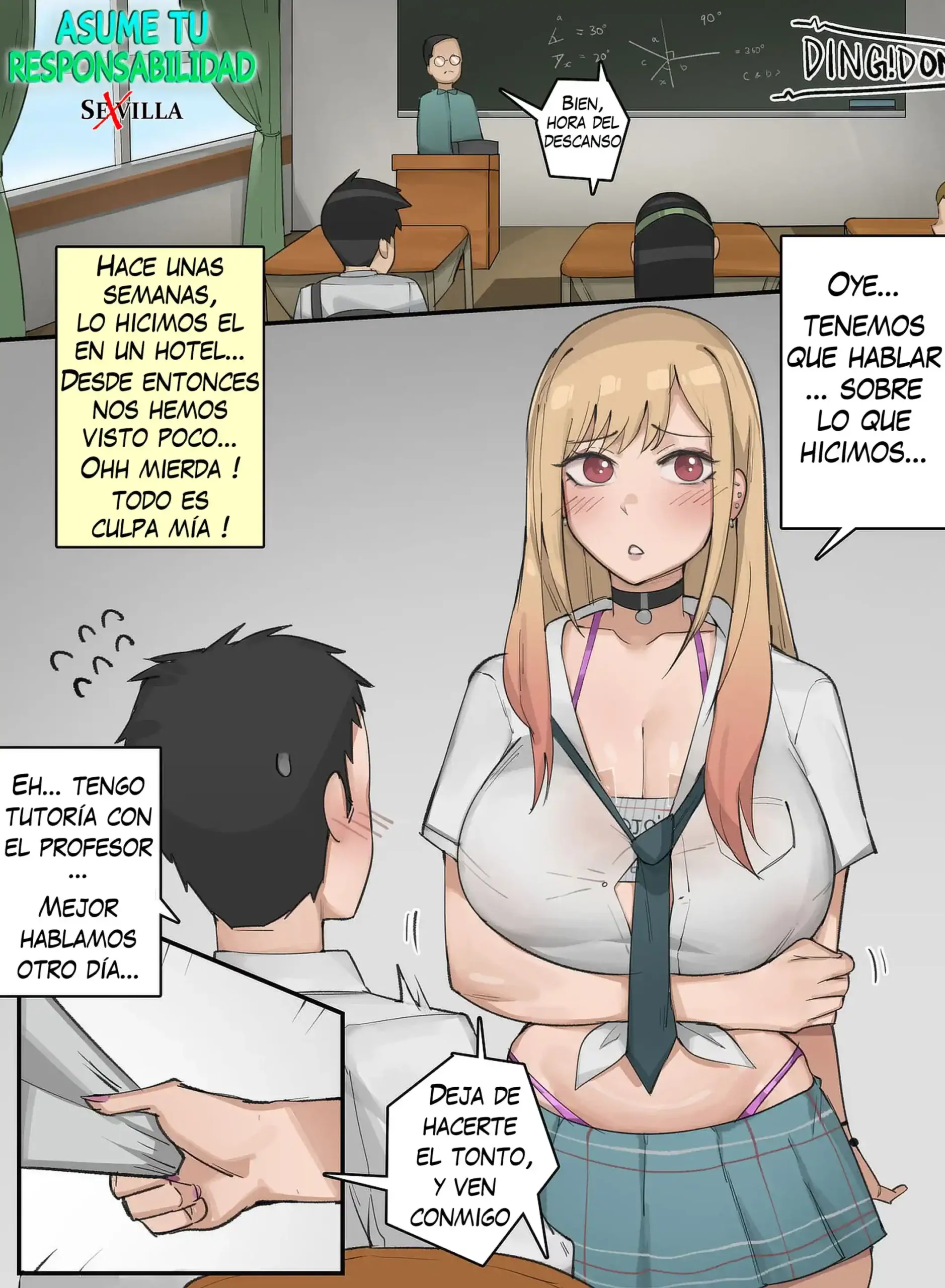 ▷ [Elijahzx] Asume tu responsabilidad (Sono Bisque Doll Wa Koi O Suru) 【 Sin  Censura 】【 Español 】 - NHentai.TOP